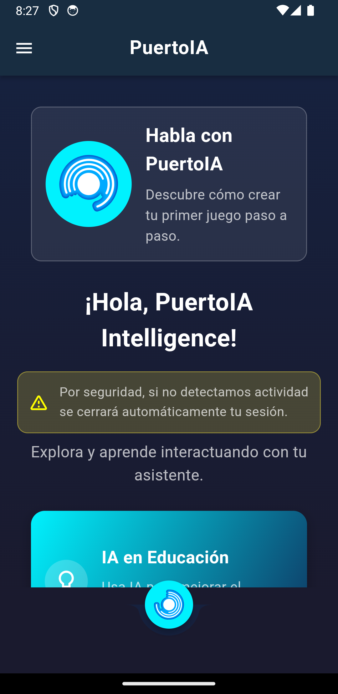 Dashboard Alumnos